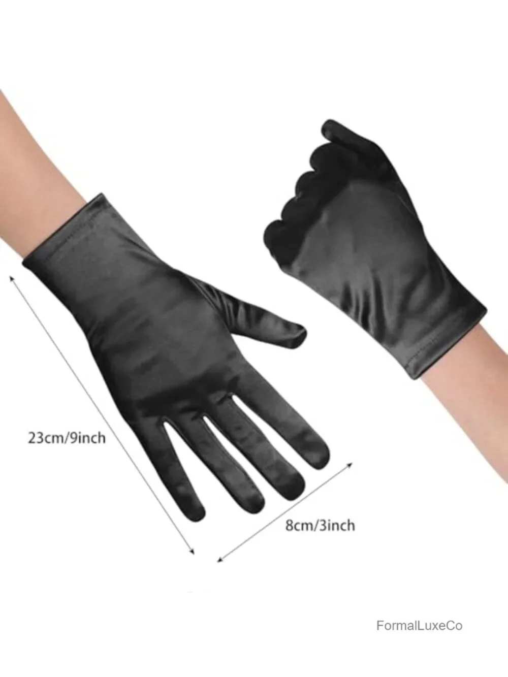 Satin Opera Gloves Women Formal Dancing Gloves Wedding Bridal Tea Party